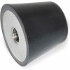 J.W. Winco Vibration/Shock Absorption Mount, Conical, 43mm Height, 364 Max Load, 254-50-M10-55