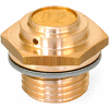 Brass Breather Valve - Low Profile - G 1/2" Pipe Thread - J.W. Winco 883-G1/2-160-A-MS