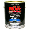X-O Rust Oil Base DTM Enamel, Satin Finish, Satin White, Gallon - 802710