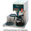 Single, Digitally Controlled Decanter Brewer, 1 Bottom & 2 Right Side Warmers