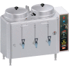 Coffee Urn, Twin 3 Gallon, Push Button Agitator