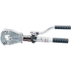 Greenlee HK06FT Manual Hydraulic Quad-Point Crimping Tool, Flip-Top Dieless