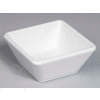 Gessner 0624-WH - Square Flare Ramekin, 3 Oz., White, 1-1/2"H x 3-1/8" Diameter, 36/Pack