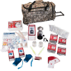 Guardian Survival Gear SKB4 Family 4 Person Blackout Kit, Wheel Bag, Camo