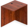 Offices To Go™ Return Desk - 30"W x 24"D x 29-1/2"H - Dark Cherry