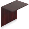 Offices To Go™ Bridge - 36"W x 24"D x 29-1/2"H - Mahogany