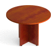 Offices To Go™ Round Conference Table - 42" - American Dark Cherry