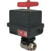 Gemini Valve® 316 S/S Barstock Ball Valve W/600 Series 120AC Electric Actuator, 2"