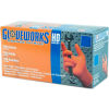 Ammex&#174; Gloveworks Diamond Textured Industrial Grade Nitrile Gloves, XL, 100/Box, 10 Box/CS