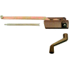 Prime-Line H 3571 Wood Casement Operator,13-1/2-Inch Surface Mount, Right Hand, Bronze
