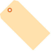 #3 Manila Shipping Tag, 10 Point Size 3-3/4" x 1-7/8" - 1000 Pack