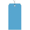 #5 Dark Blue Wired Tag Pack 4-3/4" x 2-3/8" - 1000 Pack