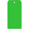 #5 Light Green Shipping Tag Pack 4-3/4" x 2-3/8" - 1000 Pack