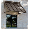 Awntech H22-4BRZ, Metal Standing Seam Awning 4' 8"W x 2'D x 2'H