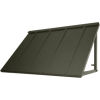 Awntech H23-3PTR, Standing Seam 3-11/16'W x 2'H x 3'D Awning Pewter