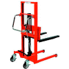HAMACO Hydraulic Stacker HFH-HE300-9 thru 15 - Step Type - 661 Lb. Capacity - 59.1" Lift