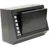 Homak Electronic Lock Pistol Box HS10036684 - 10" x 5-1/2" x 7-1/2", Black