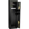 Homak 6-Gun Steel Security Gun Safe HS30103605 - 14" x 10" x 57", Black