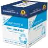 Recycled Copy Paper - Hammermill 67780 - White - 8-1/2" x 11" - 2500 Sheets/Carton