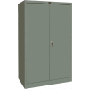 Hallowell 400 Series Storage Cabinet, 48"Wx24"Dx72"H, Gray, Unassembled