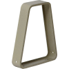 Hallowell 4820 Bench Pedestal Aluminum 3x3x16-3/4 - Tan
