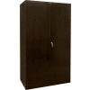 Hallowell 800 Series Storage Cabinet, 48"Wx24"Dx78"H, Ebony, Unassembled