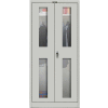 Hallowell MedSafe Antimicrobial 835W24SVA Safety-View Door Wardrobe Cabinet 36x24x78 Assembled