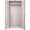 Hallowell 845W18A 800 Series Solid Door Wardrobe Cabinet, 48x18x78, Antimicrobial, Assembled