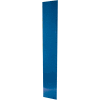 Hallowell KMP1572 Steel Locker Accessory, Universal Finished End Panel 15"Dx72"H Marine Blue