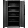 Hallowell 8000 Series Storage Cabinet, 36"Wx18"Dx78"H, Midnight Ebony, Assembled