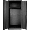 Hallowell 835W18ME Wardrobe Cabinet, 36"W x 18"D x 78"H, Midnight Ebony, Knock-Down