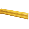 Hallowell Steel Guardrail, 9'L, Safety Yellow
