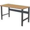 Hallowell 72 x 30 HWB7230E-ME Height Adjustable Workbench - Shop Top Square Edge