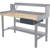 Hallowell Steel Drawer, 18"W x 24"D, Black