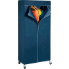 Urban Garment Rack Cover, Blue , 35-13/16"L x 17-11/16"W x 73-3/16"H