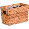 Magazine Banana Leaf Tote Basket - Pkg Qty 2