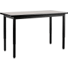 Interion® Utility Table - 72 x 24 - Gray Nebula