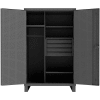 Durham Heavy Duty Pegboard & Shelf Cabinet HDWCP244878-4M95 - 12 Gauge 48-3/16"W x 24-1/16"D x 78"H