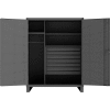 Durham Heavy Duty Pegboard & Shelf Cabinet HDWCP246078-7M95 - 12 Gauge 60-3/16"W x 24-1/16"D x 78"H