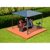Palermo™ HG9150 3000 Gazebo 10'L x 10'W Gray/Bronze