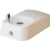 Haws Barrier-Free Wall Mounted White Enameled-Iron Drinking Fountain