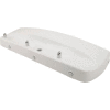 Haws Barrier-Free Wall Mounted Cast Aluminum Three Bubbler Drinking Fountain