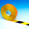 Heskins PermaStripe® Heavy Duty Floor Marking Tape, Black/Yellow, 2" x 98'