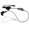 CLP Series Surveillance Earpiece with Inline Push To Talk