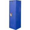 Hallowell Single Tier 1 Door Kid Locker, 15"Wx15"Dx48"H, Grand Slam Blue, Unassembled