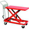 HAMACO Standard Work Cart with Scissor Lift HLH-E500M - 35.4"L x 23.6"W Table - 881 Lb. Capacity