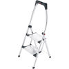 Hailo Comfort Plus 2 Step Aluminum Folding Step Ladder - 4302-321
