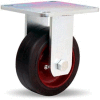 Hamilton® Medium Service Rigid 5 x 2 Mold-On Rubber Roller 350 Lb. Caster
