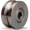 Hamilton® Stainless V-Groove Wheel 3 x 1-3/8 - 1/2" Ball Bearing