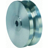 Hamilton® Stainless V-Groove Wheel 4 x 1-3/8 - 1/2" Oilless Bearing